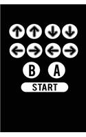 B A Start: School Notebook Journal Lined