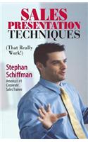 Sales Presentation Techniques