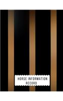 Horse information Record