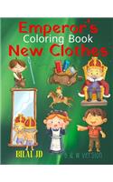 Emperor's New Clothes Coloring Book: Activity Books For 4 Years Old