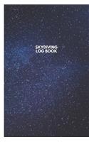 Skydiving Log Book: Record and Improve Your Jumps Bespoke Pages (6" X 9")