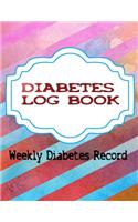 Diabetic Glucose Log Book