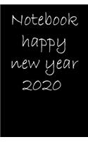 Notebook happy New Year 2020