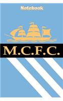Manchester City Design 7 Notebook For Man City Fans and Lovers: Lined Notebook / Journal Gift, 120 Pages, 6x9, Soft Cover, Matte Finish