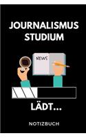 Journalismus Studium Lädt... Notizbuch