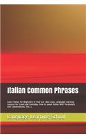 Italian Common Phrases