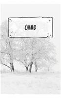 Chad: Ruled Travel Diary Notebook or Journey Journal - Lined Trip Pocketbook for Men and Women with Lines