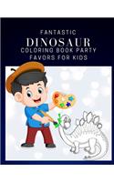 Fantastic Dinosaur Coloring Book Party Favors For Kids