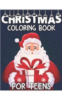 Christmas Coloring Book For Teens