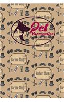 Pet Vaccination Record Book: (Pet Vaccination Record Book)