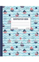 Nautical Composition Book