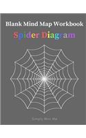 Blank Mind Map Workbook - Spider Diagram