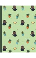 Bullet Style Dot Grid Journal: School Cat Theme 8.5"x 11" 150 page DIY Planner Paperback(Dot Grid Bullet Journal - Bujo for Beginners)