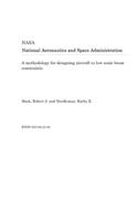 A Methodology for Designing Aircraft to Low Sonic Boom Constraints