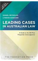 Leading Cases In Australian Law