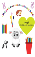 Libro para colorear de animales bebés