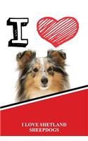 I Love Shetland Sheepdogs