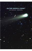 Outer Space Comet Notebook Journal