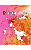 Kristy: Personalized Book with Name, Notebook, Journal, Diary, 105 Lined Pages, 8 1/2" x 11"