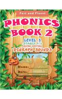 Phonics Book 2: Level 1. Stages 4 - 6 (Digraphs). Jumbo Edition