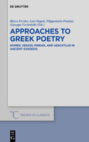 Approaches to Greek Poetry