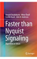 Faster Than Nyquist Signaling