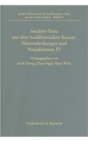 Sanskrit-Texte Aus Dem Buddhistischen Kanon