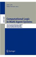 Computational Logic in Multi-Agent Systems