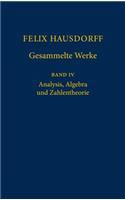 Felix Hausdorff - Gesammelte Werke Band IV