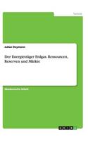 Energieträger Erdgas. Ressourcen, Reserven und Märkte