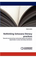 Rethinking Setswana Literacy Practices