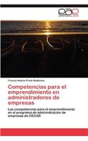 Competencias Para El Emprendimiento En Administradores de Empresas
