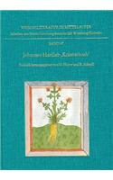 Johannes Hartlieb Krauterbuch