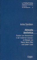 Advocata Aesthetica: Studien Zum Marienmotiv in Der Modernen Literatur Am Beispiel Von Rainer Maria Rilke Und Gunter Grass