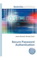 Secure Password Authentication: (English)