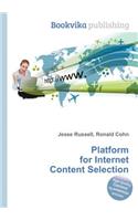 Platform for Internet Content Selection