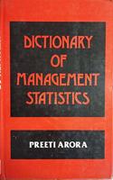Dictionary of Management Statistics