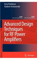 Advanced Design Techniques for RF Power Amplifiers
