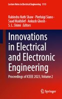 Innovations in Electrical and Electronic Engineering