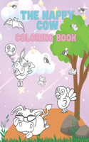 Happy Cow: COLORING BOOK FOR KIDS-72pages: Best for kids