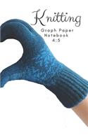 Knitting Graph Paper Notebook: Keeping Your Knitting Projects Organised