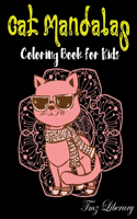 Cat Mandalas Coloring Book For Kids