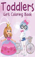 Toddlers Girls Coloring Book