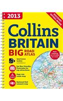 Collins Big Road Atlas Britain 2013