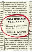 Only Humans Need Apply