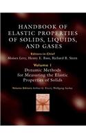 Handbook of Elastic Properties of Solids, Liquids, and Gases, Four-Volume Set