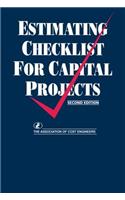 Estimating Checklist for Capital Projects