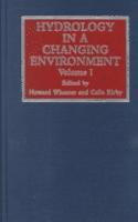 Hydrology in a Changing Environment