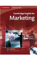 Cambridge English for Marketing Student's Book with Audio CD