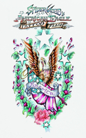 Spider Webb's American Eagle Tattoo Flash